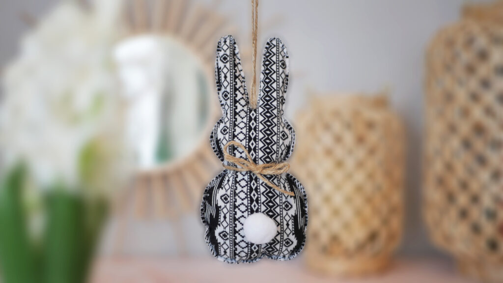 DIY Osterhase aus Stoff für Nähanfänger
