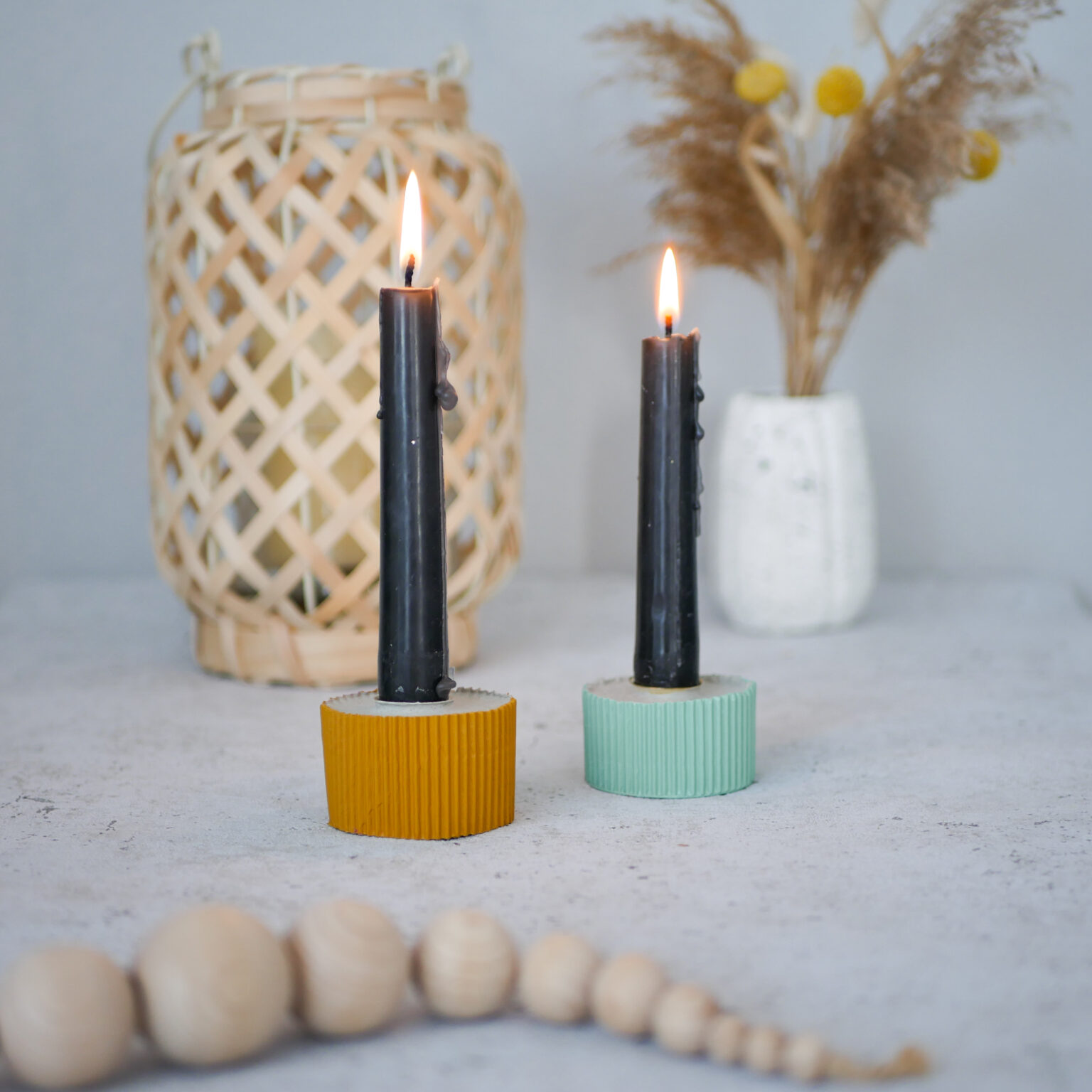 beton kerzenständer