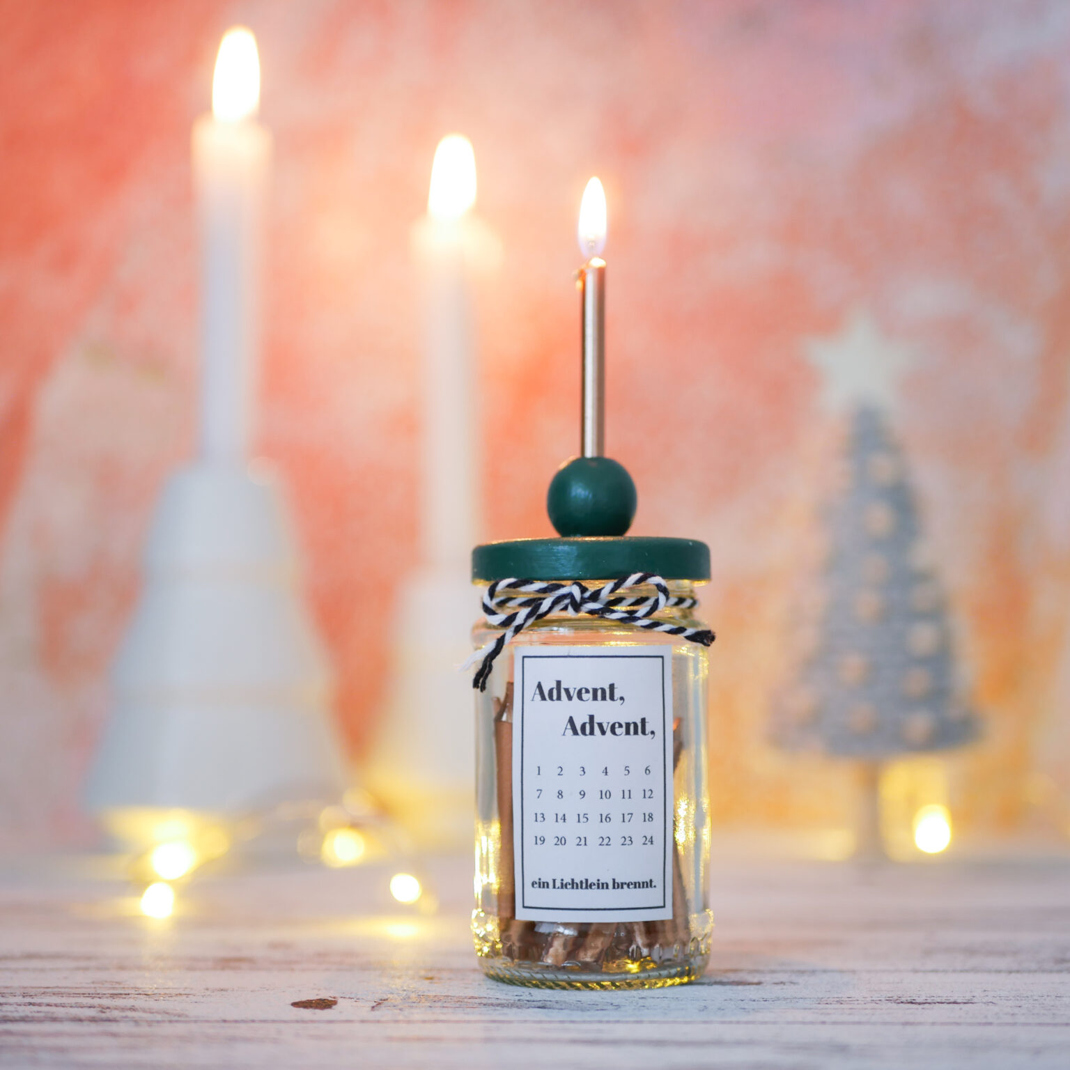 DIY Kerzen Adventskalender &mdash; Scandify Your Life