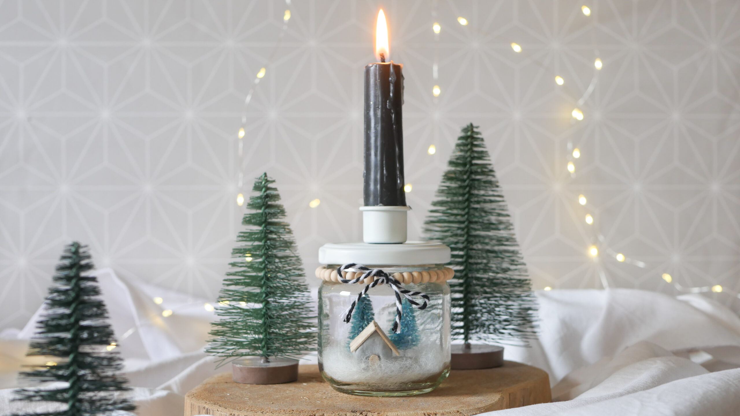 DIY Kerzenständer aus — Scandify Altglas Life Your