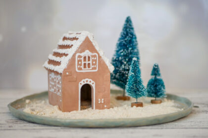DIY Bastelidee für die Weihnachtszeit: Das ewige Lebkuchenhaus