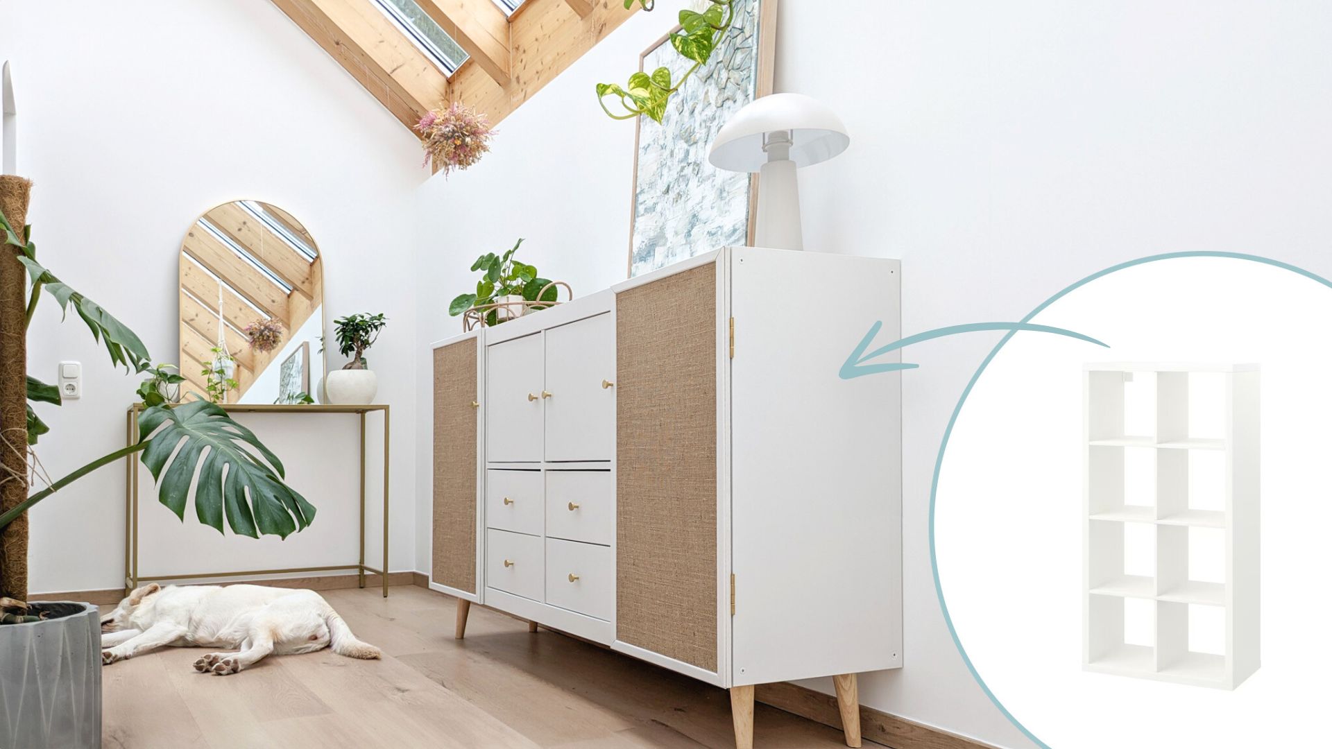IKEA KALLAX Hack Extremes Sideboard Makeover Scandify Your Life