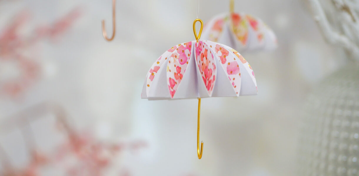 DIY Regenschirme aus Papier basteln