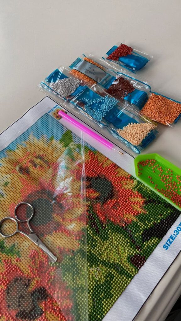 Kreative Auszeit mit Diamond Painting für Erwachsene