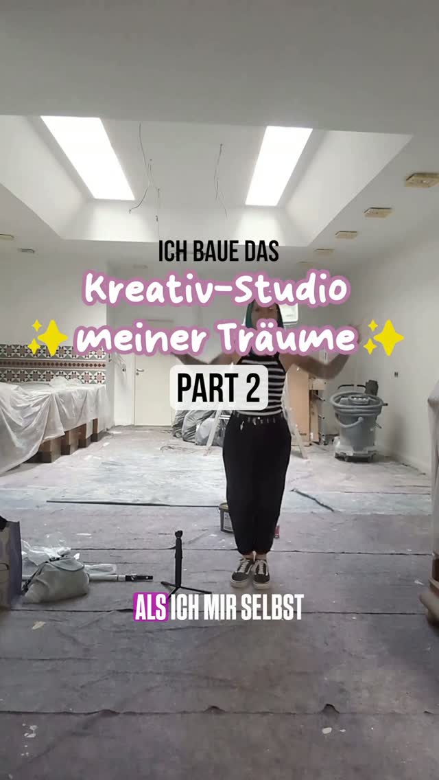 Wer mich kennt, hätte wahrscheinlich niiiiemals erwartet, dass ich das Studio @craftroom_offenburg mal ROSA streichen…